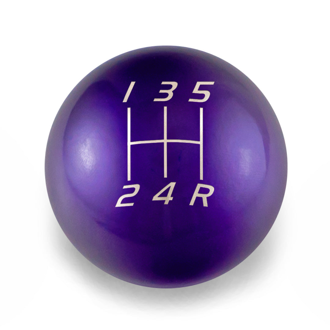 Billetworkz Weighted Shift Knob - 5-Speed Velocity Engraving for Subaru - Graveyard Performance