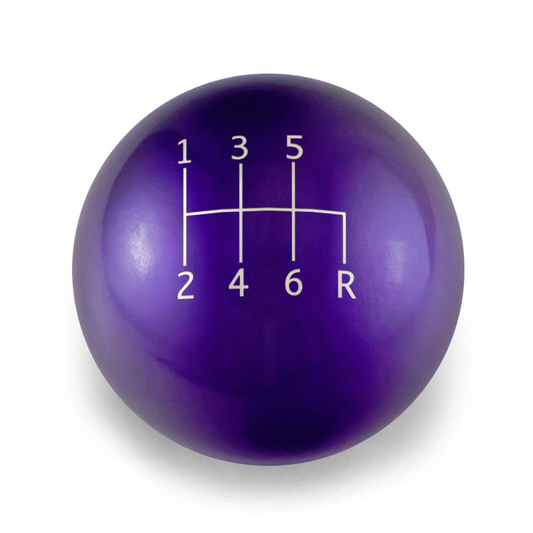 Billetworkz Weighted Shift Knob - 6-Speed Standard Engraving for Subaru
