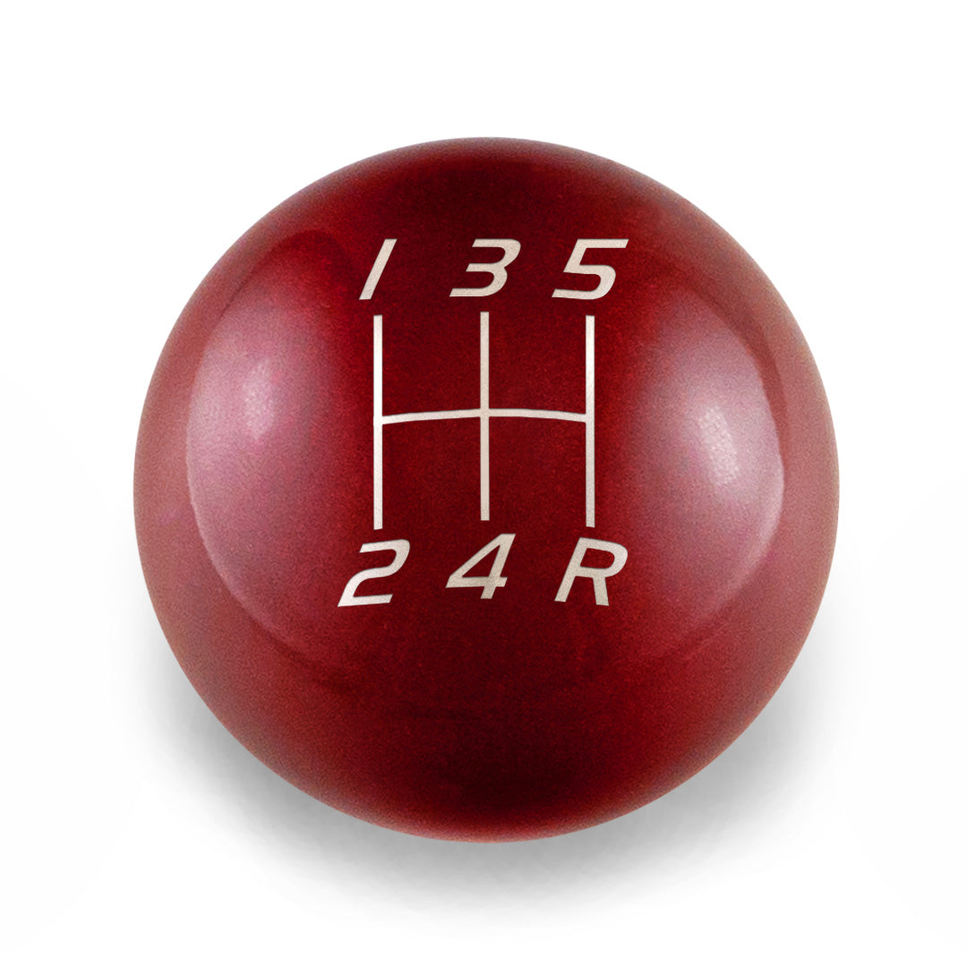 Billetworkz Weighted Shift Knob - 5-Speed Velocity Engraving for Subaru - Graveyard Performance