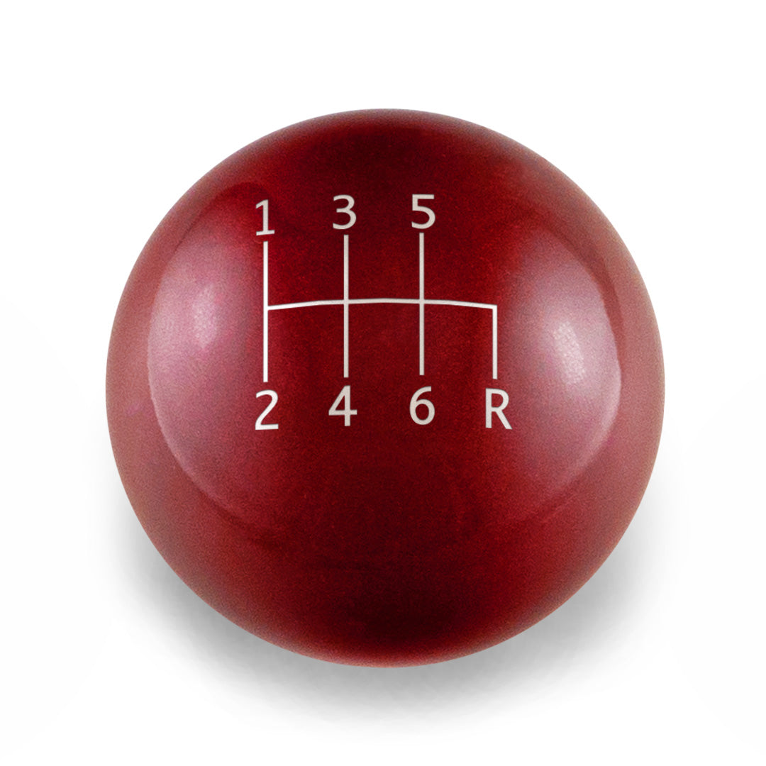 Billetworkz Weighted Shift Knob - 6-Speed Standard Engraving for Subaru