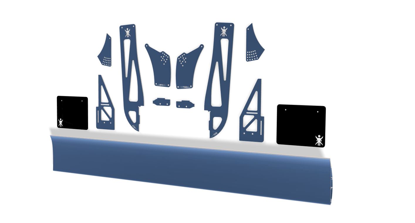 NLR Express wing kit for C5 and c6 corvettes. - Graveyard Performance