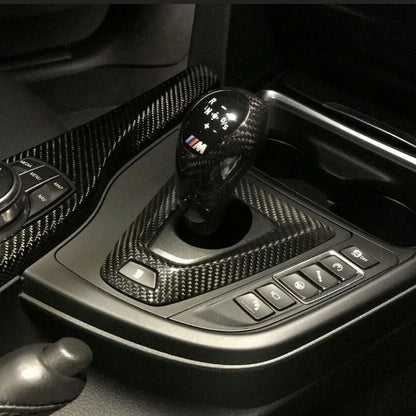 Carbon Fiber Gear Surround Trims - BMW F80 M3, F82/F83 M4 (LHD) | Palenon Performance - Graveyard Performance