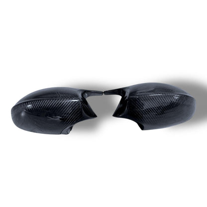 Carbon Fiber M Style Mirror Caps - BMW 2007-2010 PRE-LCI E9X M3 & 2011 E82 1M - Graveyard Performance