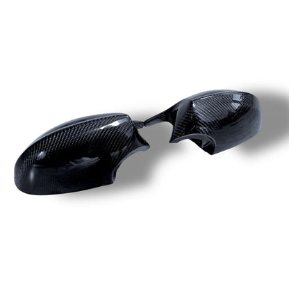 Carbon Fiber M Style Mirror Caps - BMW 2007-2010 PRE-LCI E9X M3 & 2011 E82 1M - Graveyard Performance