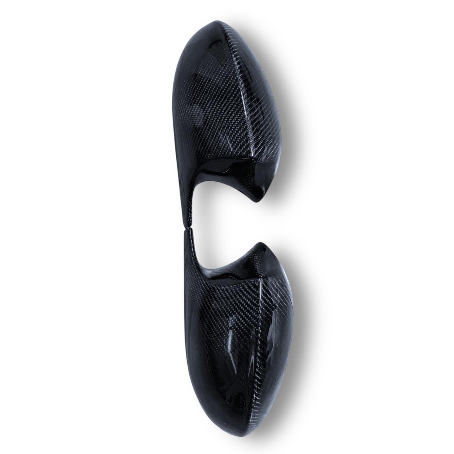 Carbon Fiber M Style Mirror Caps - BMW 2007-2010 PRE-LCI E9X M3 & 2011 E82 1M - Graveyard Performance