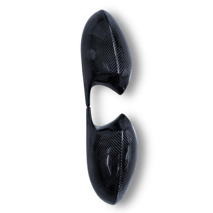 Carbon Fiber M Style Mirror Caps - BMW 2007-2010 PRE-LCI E9X M3 & 2011 E82 1M - Graveyard Performance