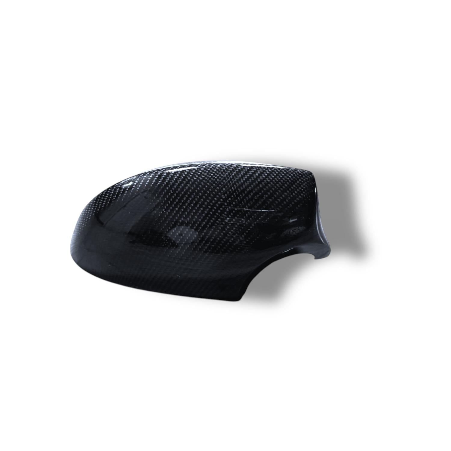 Carbon Fiber M Style Mirror Caps - BMW 2007-2010 PRE-LCI E9X M3 & 2011 E82 1M - Graveyard Performance