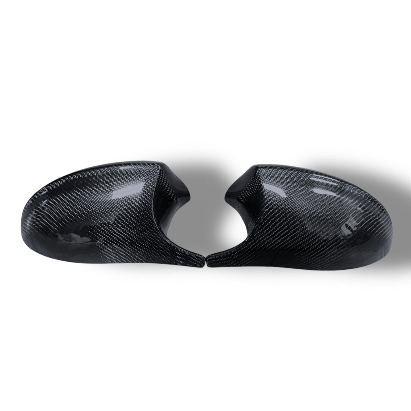 Carbon Fiber M Style Mirror Caps - BMW 2007-2010 PRE-LCI E9X M3 & 2011 E82 1M - Graveyard Performance