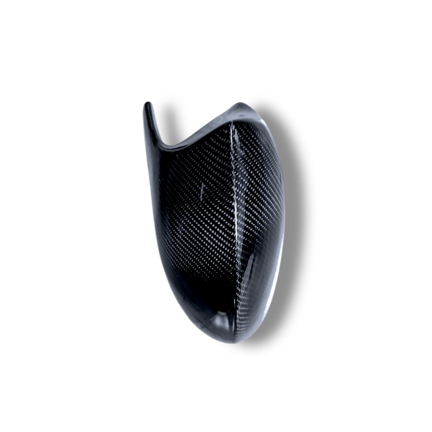 Carbon Fiber M Style Mirror Caps - BMW 2007-2010 PRE-LCI E9X M3 & 2011 E82 1M - Graveyard Performance