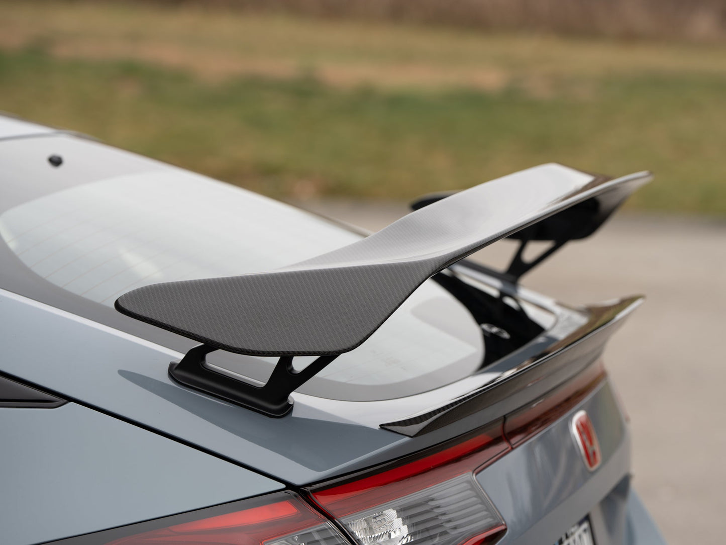 OLM Carbon Fiber Wing Type 1 (Top Only) - 2023-25 Honda Civic Type R - Graveyard Performance