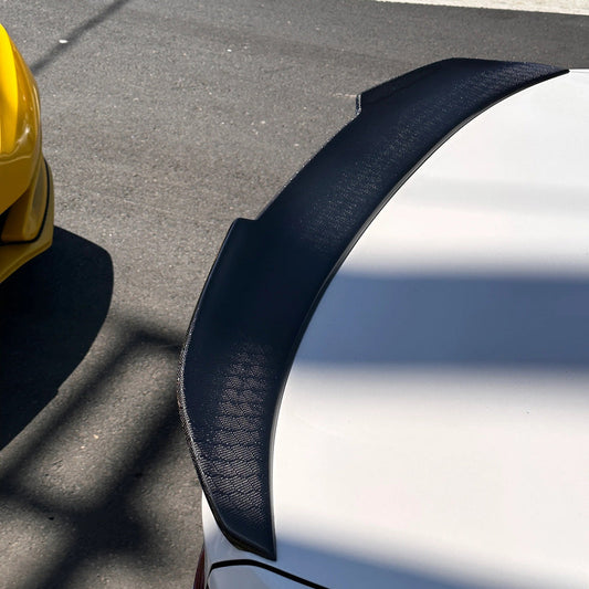 BMW F33/ F36/ F32 PSM Rear Spoiler - Honeycomb Carbon Fiber - Graveyard Performance