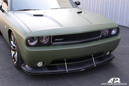 APR Performance Dodge Challenger SRT-8 Carbon Fiber Front Wind Splitter 2008 - 2010