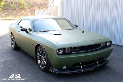 Dodge Challenger SRT-8 Carbon Fiber Front Wind Splitter 2011 - 2014