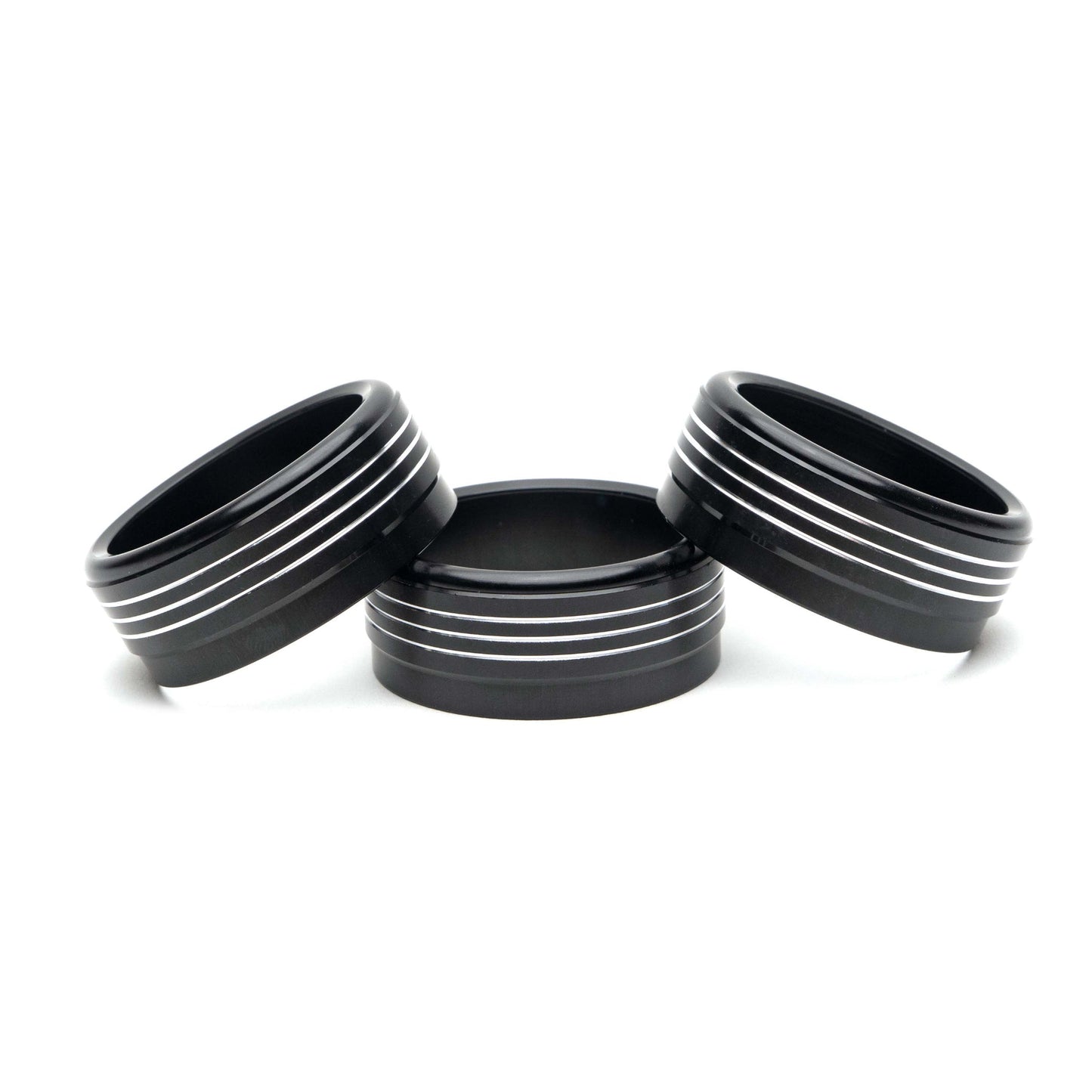 Billetworkz Climate Control Knob Covers – Fits Subaru WRX/STI (15-21), Crosstrek (13-17), Forester (14-18), Impreza (12-16) - Graveyard Performance