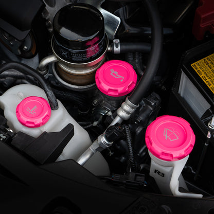 Billetworkz Engine Bay Caps - Subaru WRX/STI 2008-2014