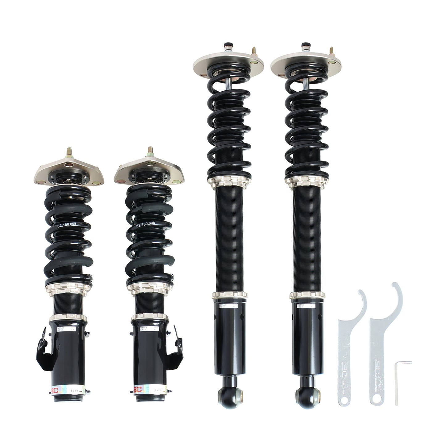 BC Racing Coilovers 95-98 Nissan Silvia 240SX (S14)