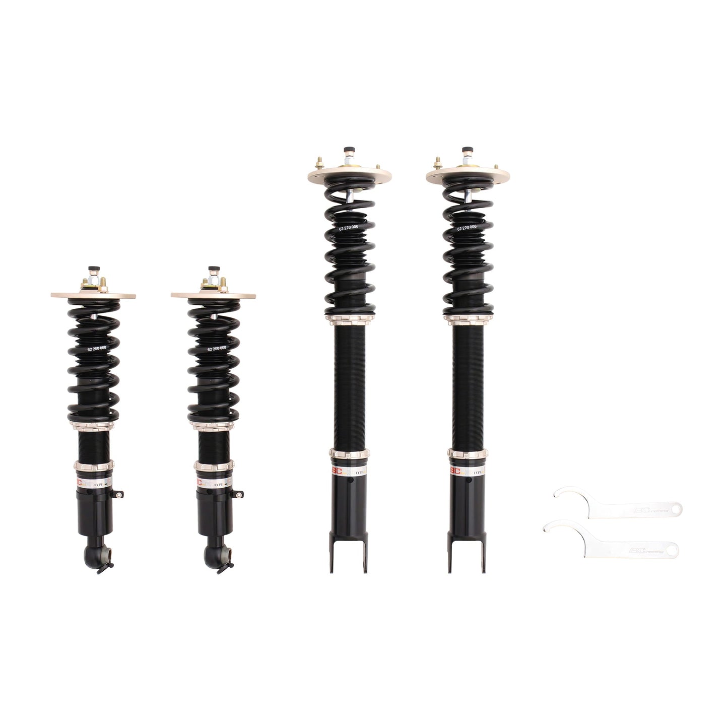 BC Racing Coilovers 98-02 Nissan Skyline R34 GTS (Rear Fork)