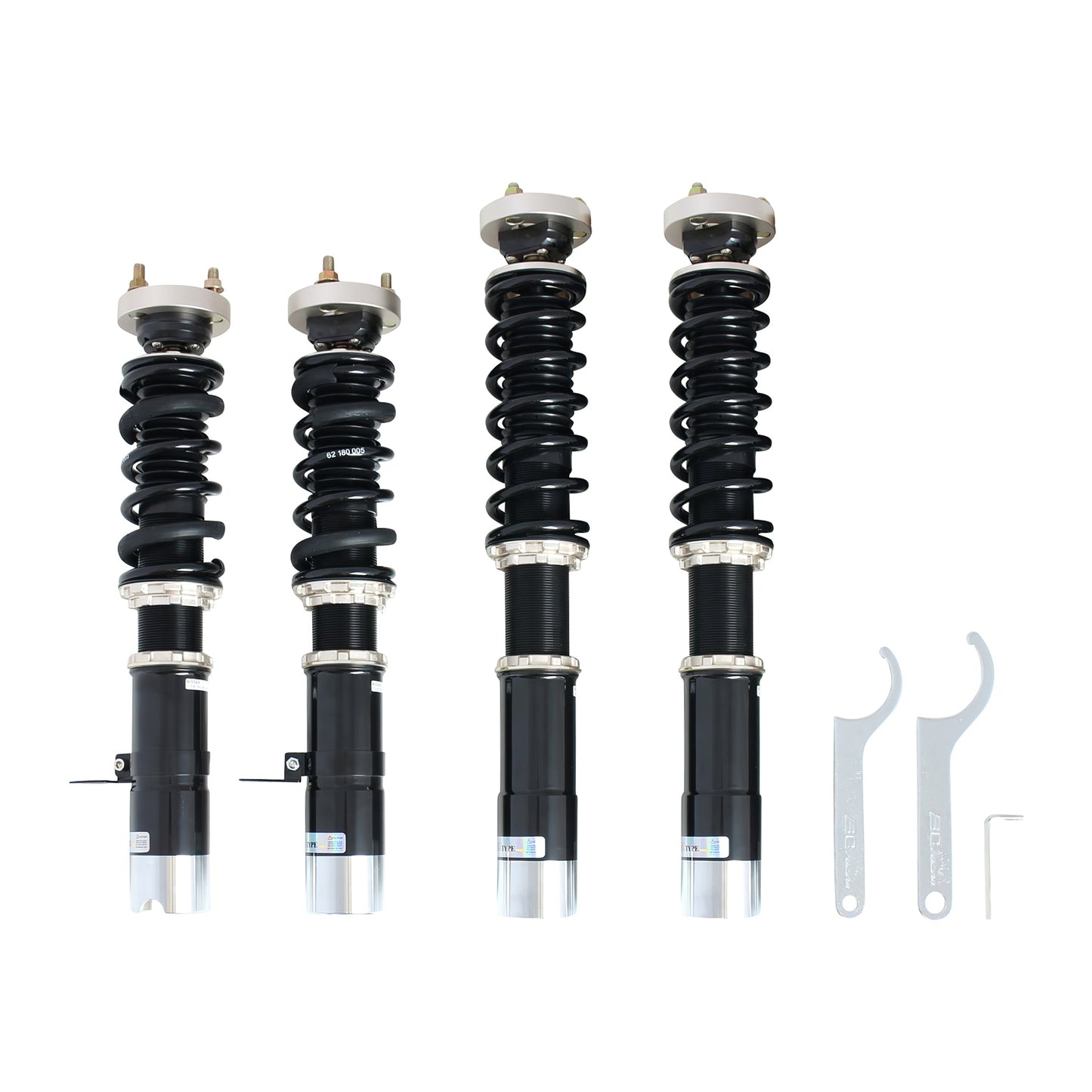 BC Racing Coilovers 74.5-78 Datsun 260Z / 75-78 Datsun 280Z (3-bolt - Extreme Low)
