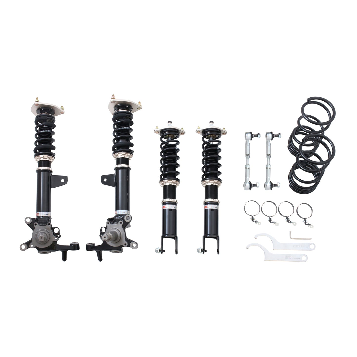 BC Racing Coilovers 02-06 Infiniti Q45 (With Front Spindle)