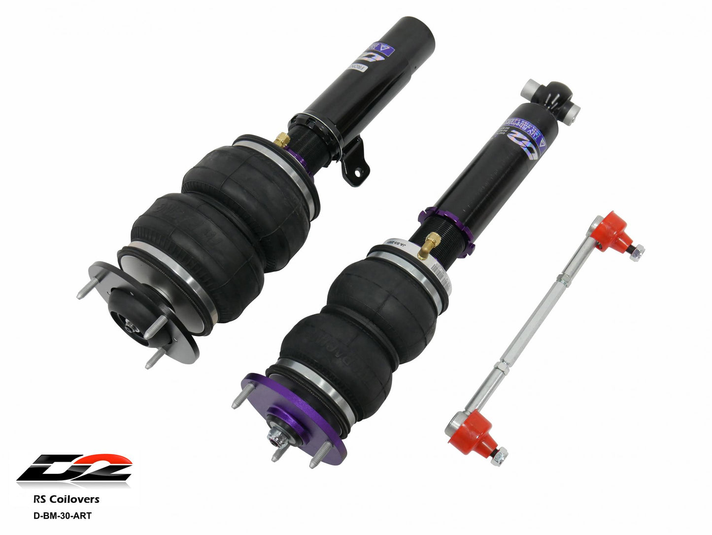 D2 Racing Air Struts w/ VERA Evo Bluetooth Management 95-01 BMW 750iL RWD