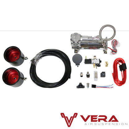 D2 Racing RS Coilovers w/ Front Air Cups + Gold Tankless Control System 08-11 BMW M3 - Graveyard Performance