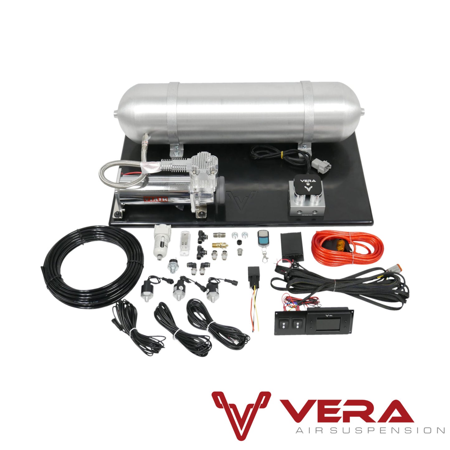 D2 Racing Air Struts w/ VERA Evo Bluetooth Management 17+ BMW 5-Series RWD