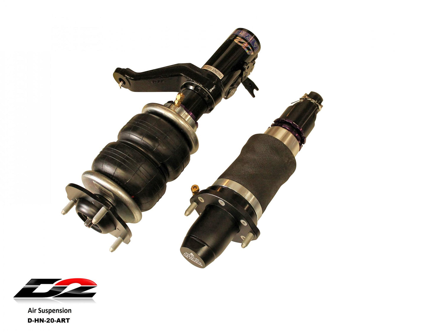 D2 Racing Air Struts w/ VERA Basic Management 01-05 Honda Civic - Graveyard Performance