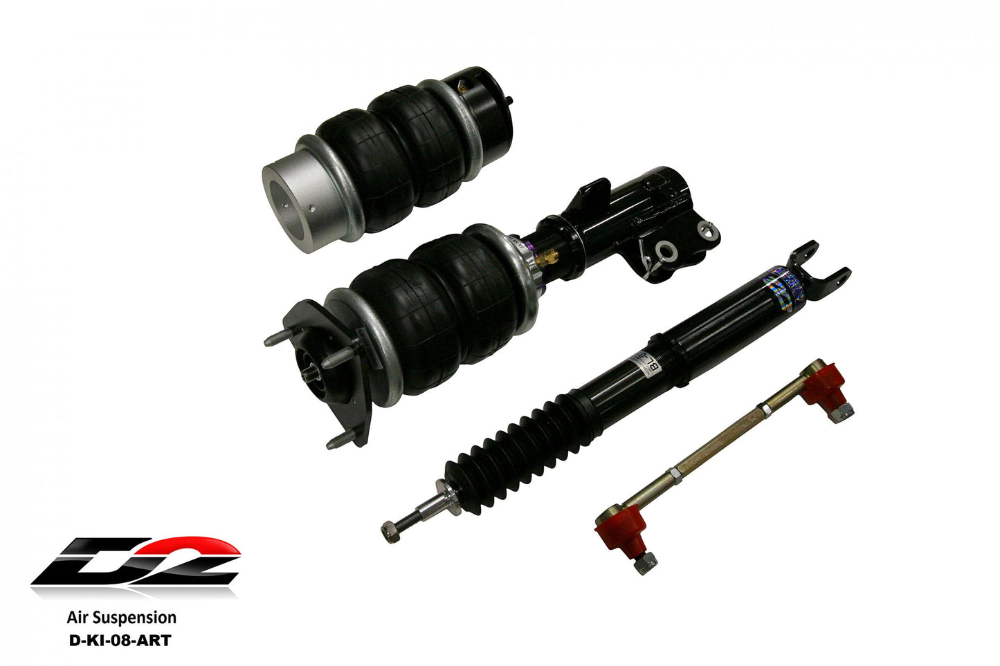 D2 Racing Air Struts w/ VERA Evo Bluetooth Management 11-14 Hyundai Sonata 11-15 Kia Optima