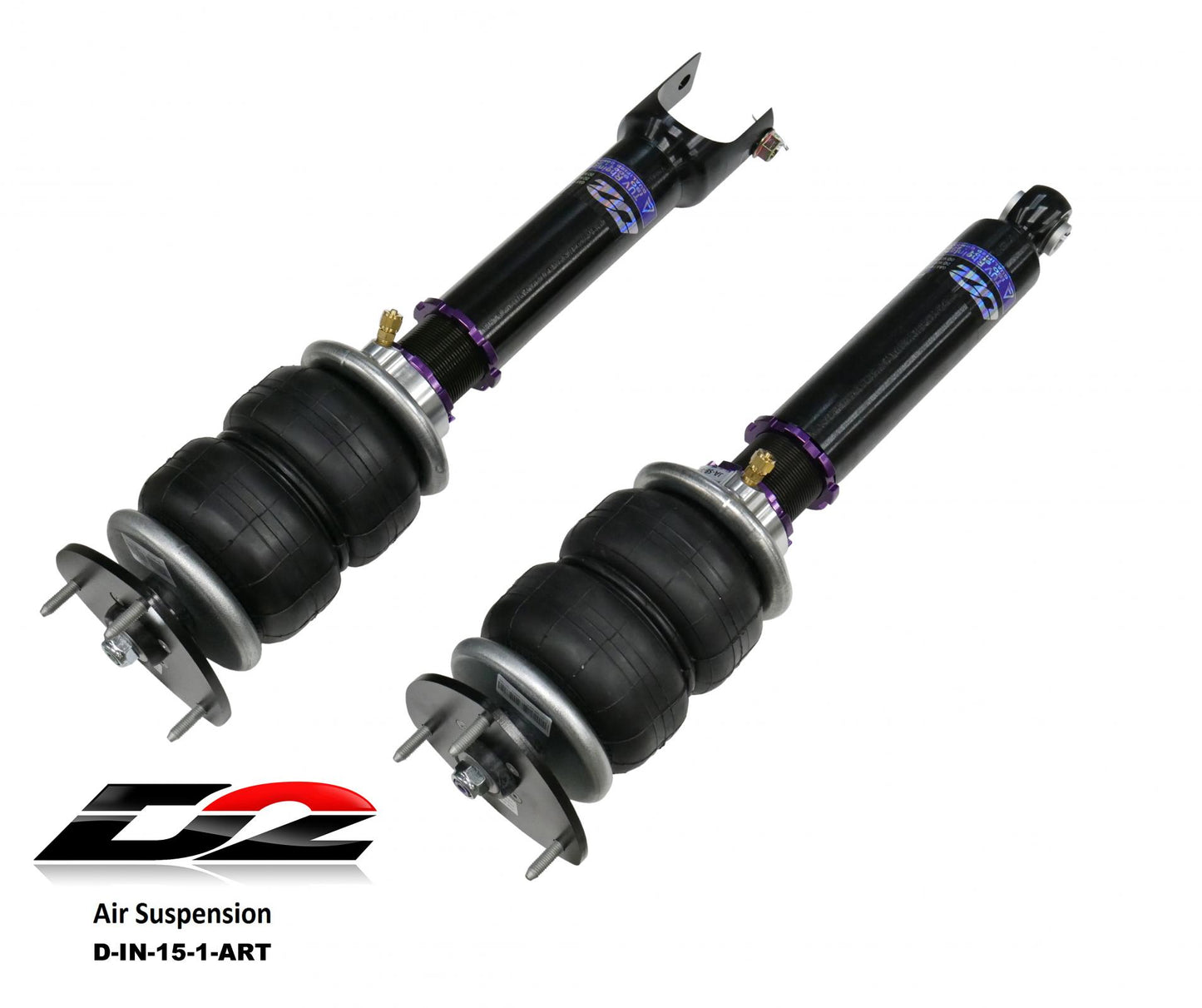 D2 Racing Air Struts w/ VERA Evo Bluetooth Management 14+ Infiniti Q50 17+ Infiniti Q60 RWD