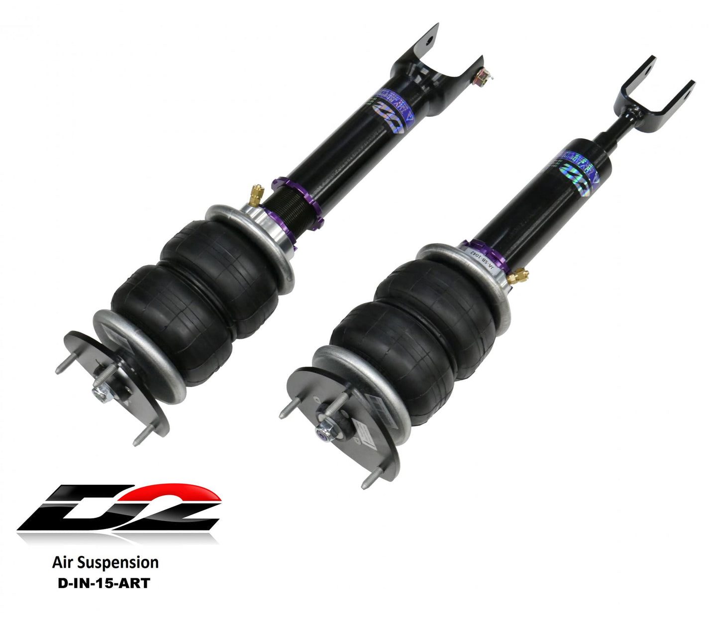 D2 Racing Air Struts w/ VERA Evo Bluetooth Management 14+ Infiniti Q50 RWD