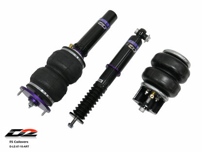 D2 Racing Air Struts w/ VERA Evo Bluetooth Management 15+ Lexus RC-F 16+ Lexus GS-F RWD - Graveyard Performance