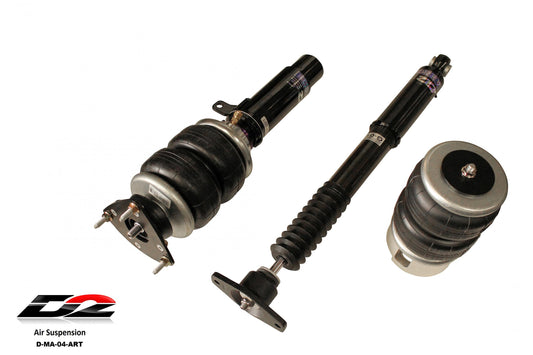 D2 Racing Air Struts w/ VERA Evo Management 10-13 Mazda 3 12-18 Ford Focus 13-18 Ford C-Max FWD