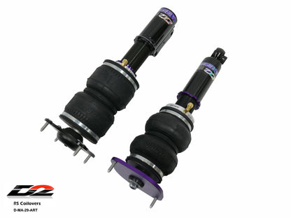 D2 Racing Air Struts w/ VERA Element Management 86-91 Mazda RX-7 - Graveyard Performance