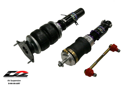 D2 Racing Air Struts w/ VERA Evo Bluetooth Management 07-13 Mini Cooper 07-13 Mini Cooper Clubman - Graveyard Performance
