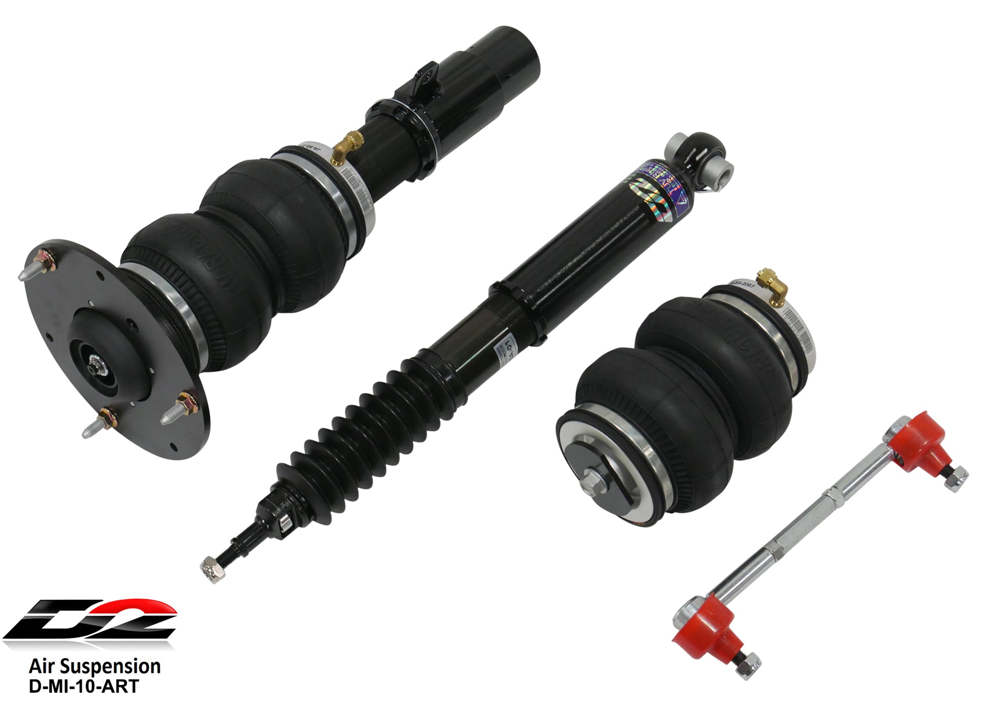 D2 Racing Air Struts 14+ Mini Cooper FWD - Graveyard Performance
