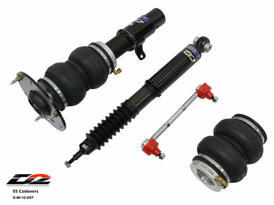 D2 Racing Air Struts w/ VERA Evo Bluetooth Management 14+ Mini Cooper FWD