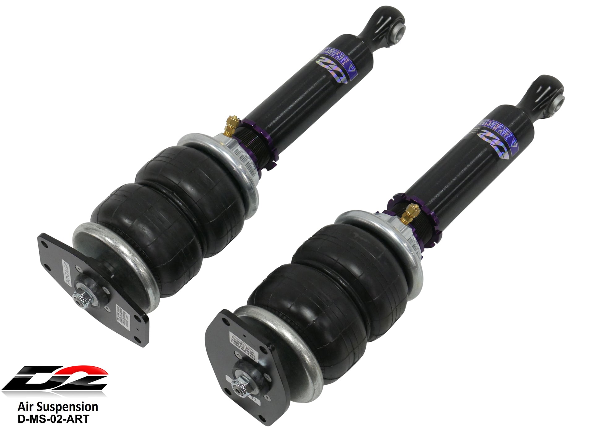 D2 Racing Air Struts 07+ Maserati GranTurismo RWD - Graveyard Performance