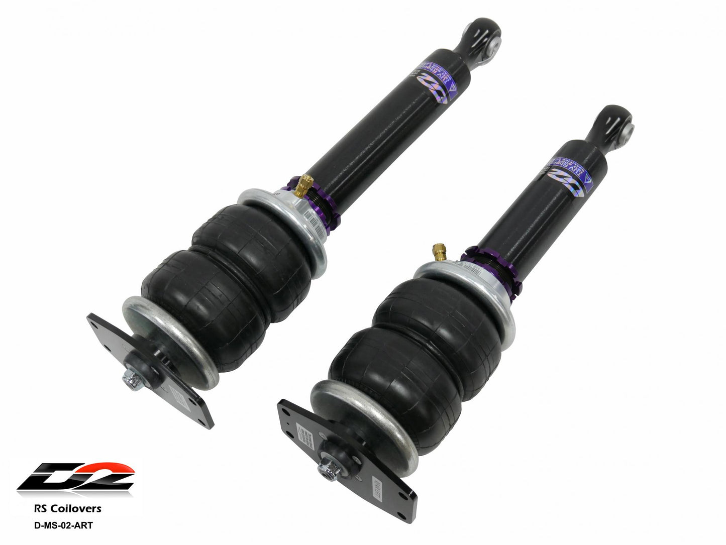 D2 Racing Air Struts w/ VERA Evo Management 07+ Maserati GranTurismo RWD