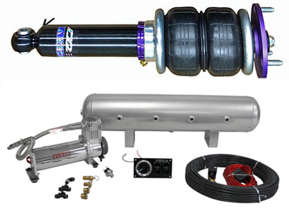 D2 Racing Air Struts w/ VERA Essential Management 03-07 Infiniti G35 03-08 Nissan 350Z RWD - Graveyard Performance