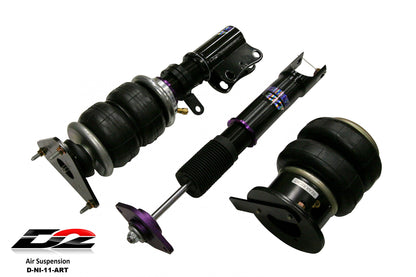 D2 Racing Air Struts w/ VERA Element Management 07-18 Nissan Altima 09+ Nissan Maxima - Graveyard Performance
