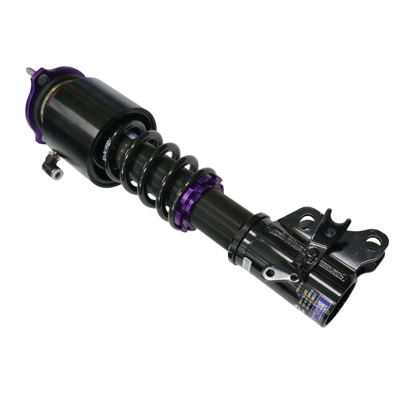 D2 Racing RS Coilovers w/ Front Air Cups + Gold Tankless Control System 05-11 Porsche Carrera 05-11 Porsche 911 AWD - Graveyard Performance