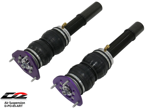 D2 Racing Air Struts 96-04 Porsche Boxster RWD - Graveyard Performance