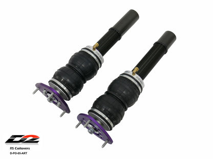 D2 Racing Air Struts w/ VERA Element Management 96-04 Porsche Boxster RWD - Graveyard Performance