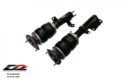 D2 Racing Air Struts w/ VERA Evo Bluetooth Management 12-17 Toyota Camry 13-18 Lexus ES 350 13-18 Toyota Avalon Limited/XLE Touring FWD - Graveyard Performance