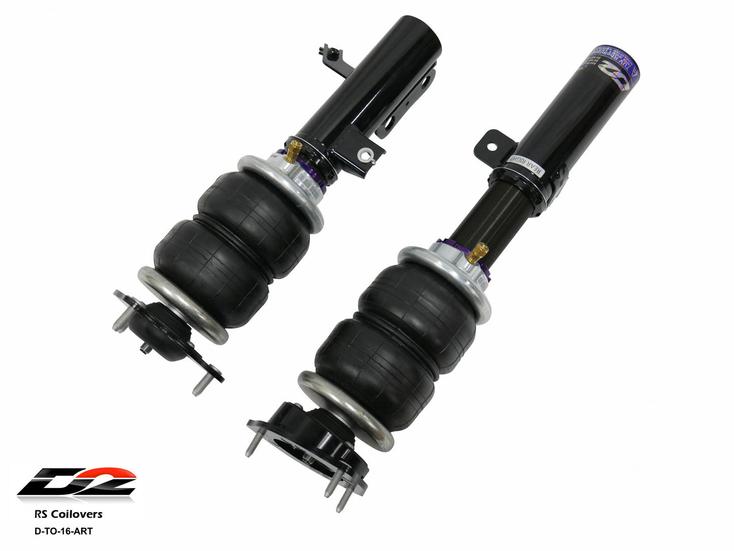 D2 Racing Air Struts w/ VERA Evo Bluetooth Management 02-12 Lexus ES 300/ES330/ES350 02-11 Toyota Camry