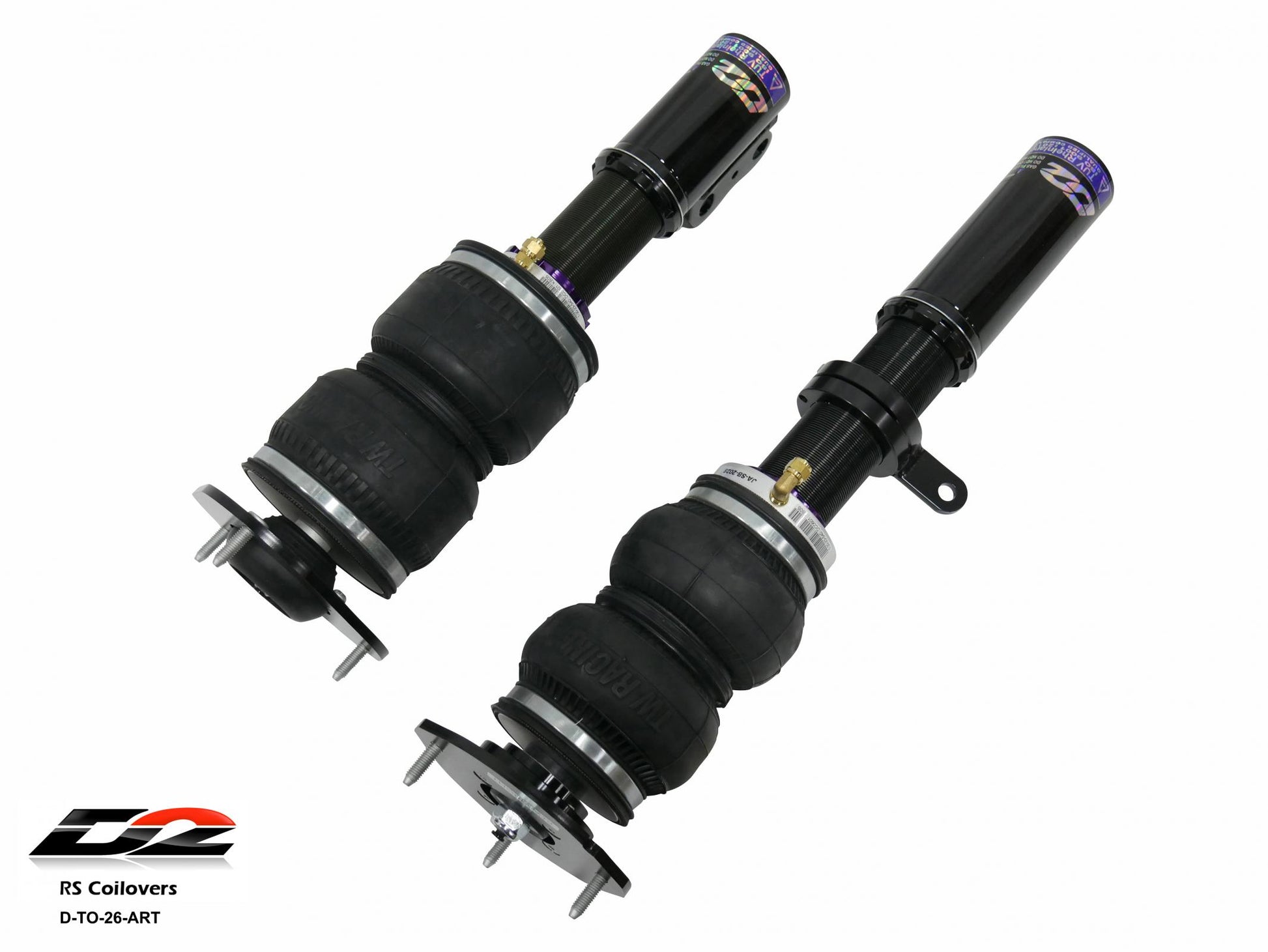 D2 Racing Air Struts 1988-2002 Toyota Corolla 1989-2002 Chevrolet Prizm - Graveyard Performance