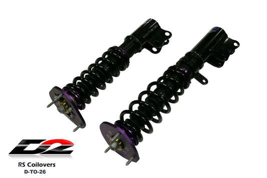 D2 Racing RS Coilovers 1988-2002 Toyota Corolla 1989-2002 Chevrolet Prizm