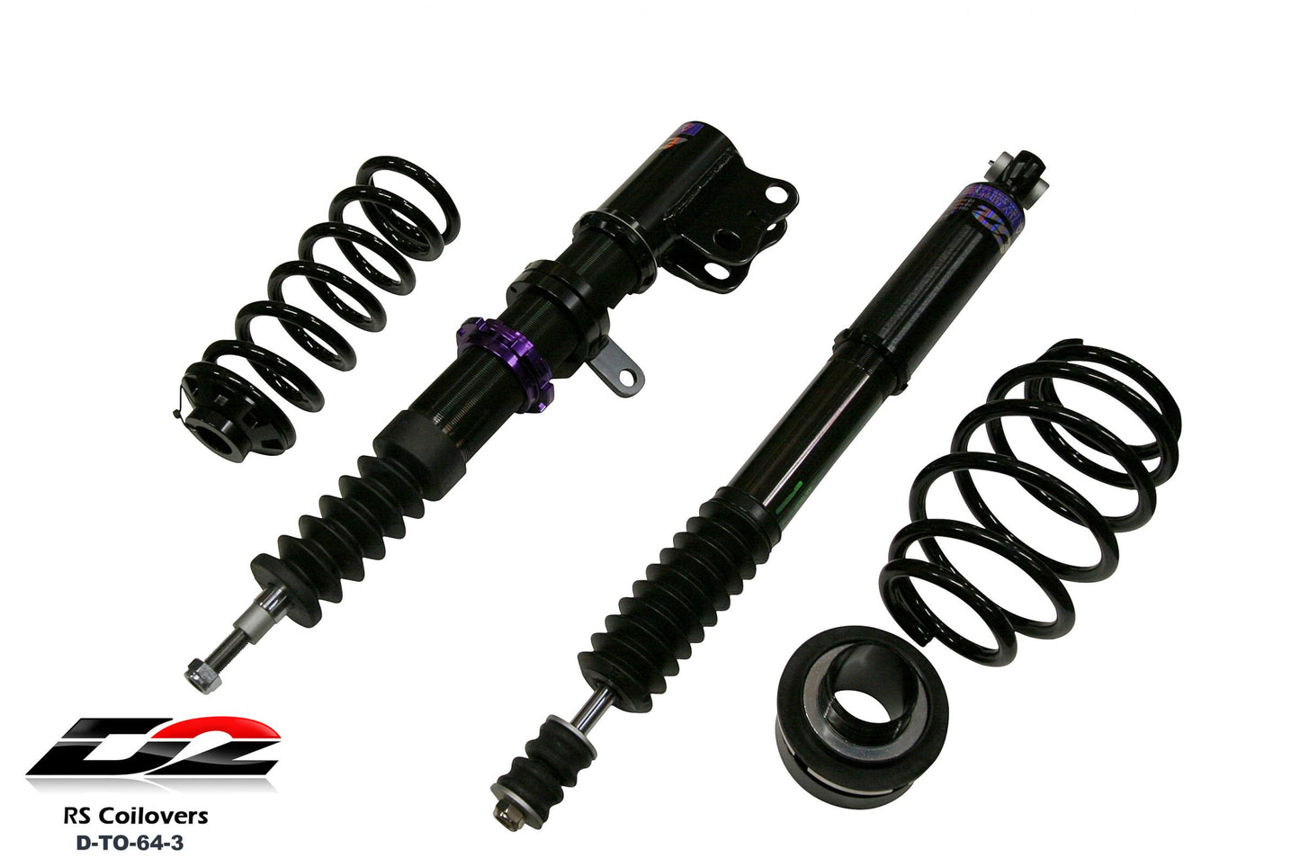 D2 Racing RS Coilovers 12-14 Toyota Yaris