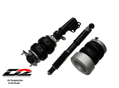 D2 Racing Air Struts w/ VERA Essential Management 11-20 Toyota Sienna FWD - Graveyard Performance