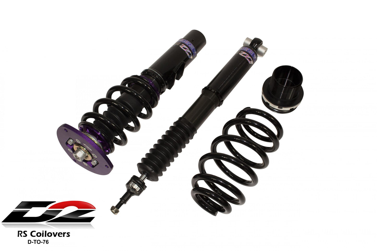 D2 Racing RS Coilovers 15-19 Volkswagen Golf VII 15-19 Volkswagen GTI 2016 Volkswagen Beetle R 16+ Audi A3 FWD
